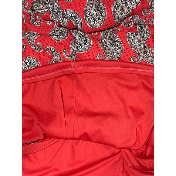 Kut From The Kloth Paisley Print Maxi Dress Sz 12 Boho Bohemian Patchwork Summer - Picture 12 of 14